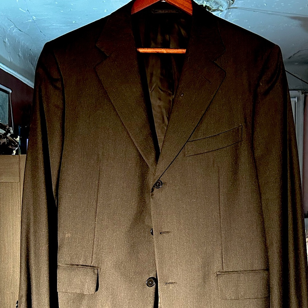 Classic Italian black jacket